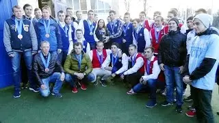 Церемония награждения. Студенческая гребная лига 