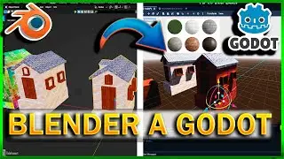 Export 3D assets and materials from Blender to Godot 4 - glb - gltf Create your materials
