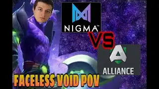 ALLIANCE VS NIGMA EU GRAND FINALS - FACELESS VOID POV