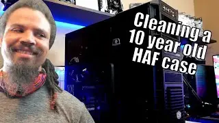 Making a Cooler Master HAF Case Beautiful Again. PC Cleaning