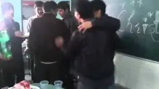 Carzy ass punch by two boys...only in indian skul