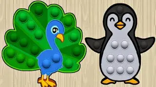 Pop It Animals 3D - Satisfying and relaxing ASMR Mobile Games