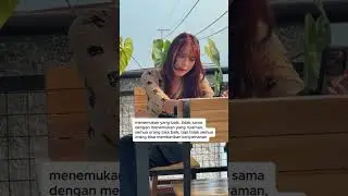 Bersyukur punya kamu. 