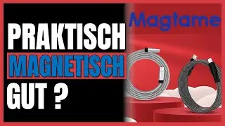 MAGNETISCHE Magtame USB-C Magcable - Vorstellung & Meinung!