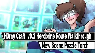 H0rny Craft: v0.2 Herobrine Route Complete Guide | Walkthrough