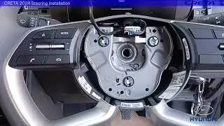 hyundai creta 2024 steering mounted control installation #creta2024 #steeringmountinstalltion