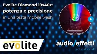 Evolite | Diamond 19x40z: potenza e precisione in una testa mobile wash