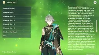 Alhaitham character story