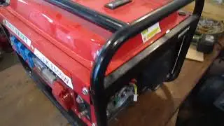 The winding on the Kraft generator burned out