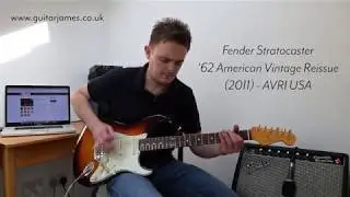 Fender Stratocaster '62 American Vintage Reissue 2011 - AVRI USA