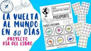 LA VUELTA AL MUNDO EN 80 DÍAS.DÍA DEL LIBRO.