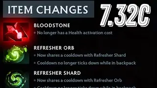 NEW BLOODSTONE - DOTA 2 7.32C UPDATE ! DOTA 2 7.32