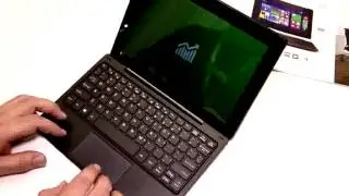 Odys WinDesk X10 - Cheap Transformer style 2-in-1 tablet hands on [ENG]