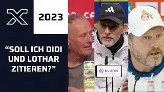 Tuchels Gruß an die Experten, Streich muss lachen, Baumgart wird sauer - Die besten Sprüche 2023