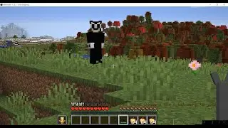 minecraft adventure, cartoon cat battle