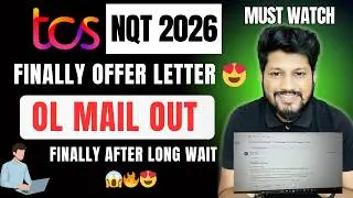 Finally Got TCS Offer Letter 😍 | Joining Date Out 🎉 Full Details Inside