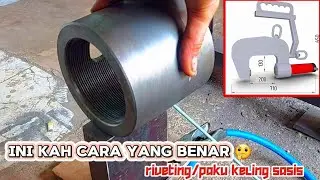cara buat alat press paku keling sasis mobil