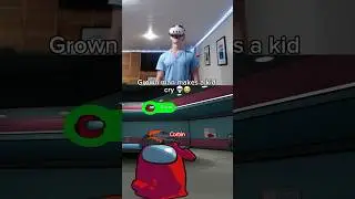 Kid Cries in Among Us VR