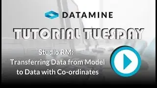 Studio RM: Transferring Data from Model to Data with Co-ordinates