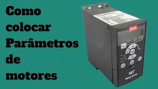 Como colocar parâmetros de motores no inversor Danfus.