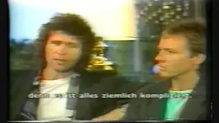 Dire Straits - Interview with John and Alan ~ 1985