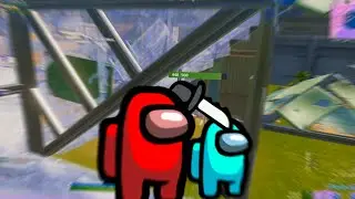 A Fortnite Montage, But It’s Among Us…