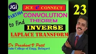 Best Example to find Inverse Laplace transform using convolution | Dr Prashant Patil | 18mat31