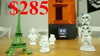 Best SLA 3D Printer Under $300! Longer Orange 30 SLA 3D Printer Unboxing & Review.