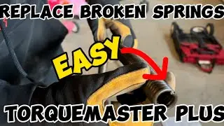 Replace Broken Torquemaster PLUS Garage Door Springs 