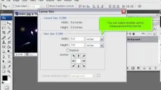How to resize a documents canvas in PhotoShop