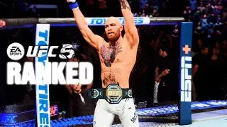 UFC 5 LIVE RANKED MATCHES!