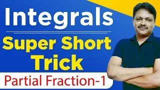 Integration Short Tricks calculus | Partial Fraction Tricks  | shortcut integration | Gaur Classes