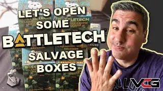 Battletech Clan Invasion Salvage Boxes Unboxing