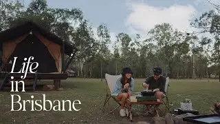living in brisbane | glamping experience at hangar o, gunalda