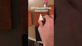 DIY Dollar Store Ornaments #shorts