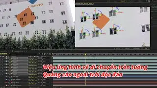 Hiệu ứng hình vẽ chạy trên tường quảng cáo ngoài trời độc đáo Unique OOH billboard effect tutorial