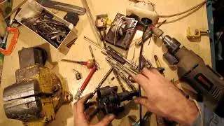 How to disassemble a refrigerator compressor connecting rod to make a jigsaw