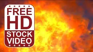 Free Stock Videos - Burning fire seamless loop 2D animation