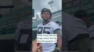 Jaguars Reveal Their Favorite Shows! 📺