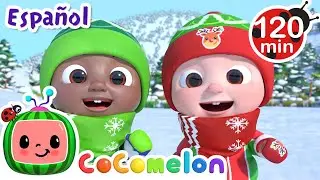 Hagamos un amigo de nieve | Canciones Infantiles | Caricaturas para bebes | CoComelon en Español