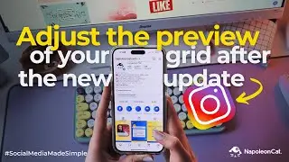 How to change Instagram rectangular grid layout - adjust the preview for each post | 2025 UPDATE 🚨