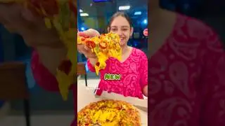 Trying "Domino's new Volcano Cheese Pizza"🍕 Is it worth trying?? #dominos #pizza #shorts