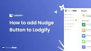 How to add a Nudge Button to Lodgify