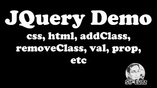 JQuery - css(), html(), val(), keyup(), blur(), focus(), addClass(), removeClass(), prop() -Sir Eudz