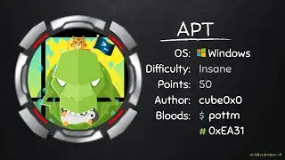 APT - HackTheBox