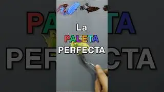 La paleta perfecta para pintar 🎨 #oilpainting #arte #pinturaoleo #shorts