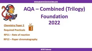 2022 Exam - Combined Chemistry (Foundation) Paper 2 Required Practicals