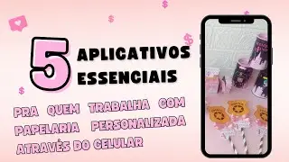 5 aplicativos pra quem quer trabalhar com papelaria personalizada
