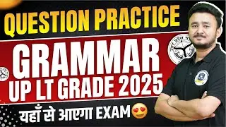 UP LT Grade English Grammar 2025 | Idioms & Phrases Test | Most Expected Question Practice