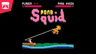 Pond Squid - A turn-based fish combat game made with PICO-8!